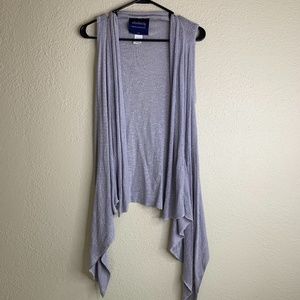 Absolutely Creative Worldwide Rayon Gray Vest